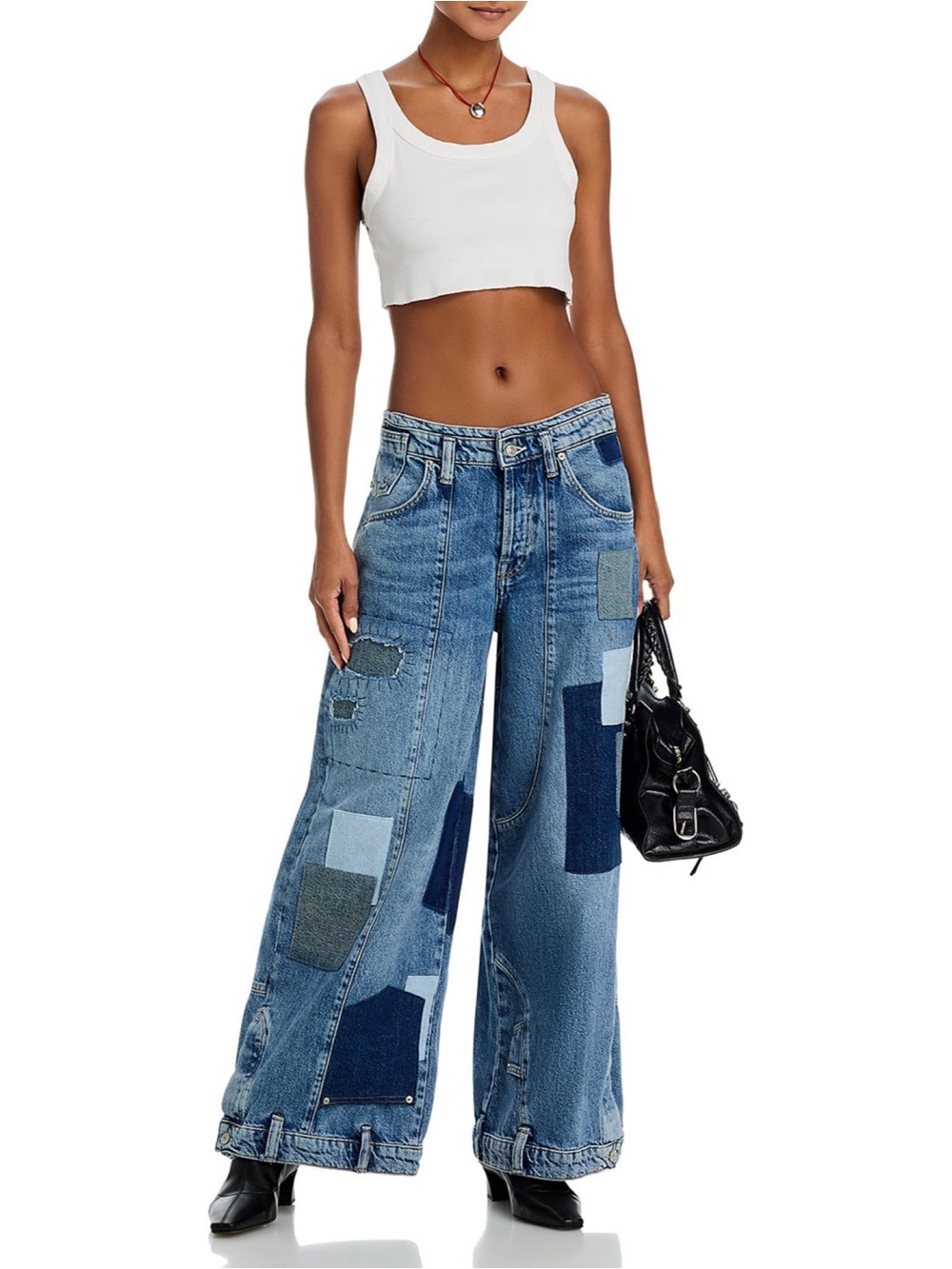 NWT - We The Free Head Over Heels Patchwork Jeans
Size 29 - Picture 2 of 10